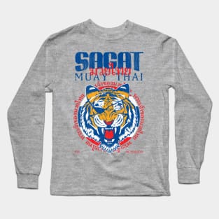 Sagat The God of Muay Thai Gym Long Sleeve T-Shirt